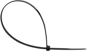 [TIM-KF17188] Kabelbinder Q-Connect 300x4,8mm zwart (100)