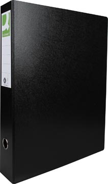 [TIM-KF12051] Ordner Q-Connect karton A3 staand rug 80mm zelfklevend rugetiket zwart