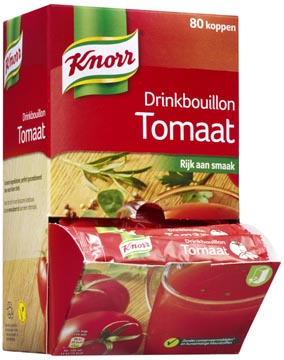 [TIM-12563] Drinkbouillon Knorr tomaat 175ml (80)