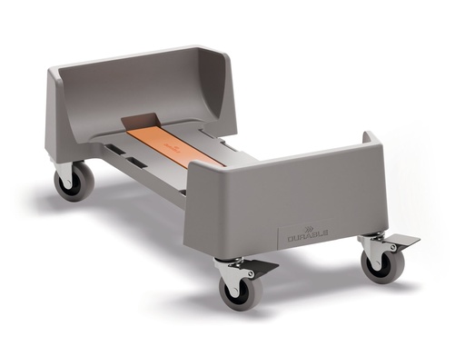 [DUR-334037] Trolley Durable Durabin rPP 60L grafiet