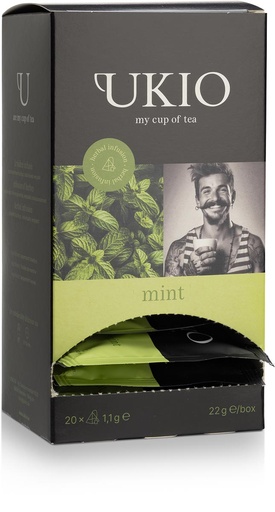 [TIM-UBMINT] Infusie UKIO Munt individueel verpakt (20)