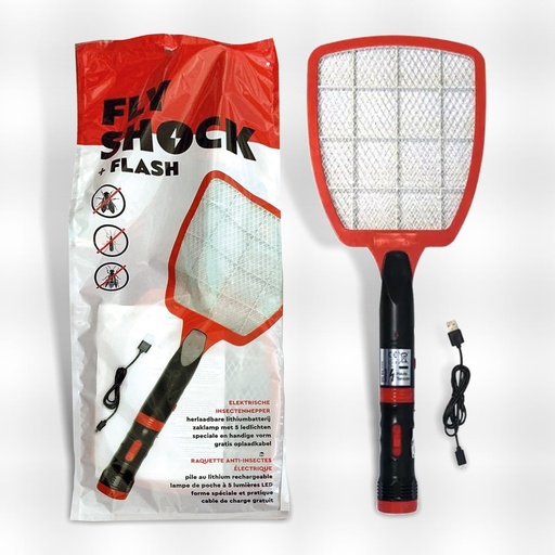 [OND-O64354] Elektrische vliegenmepper Fly Shock & Flash