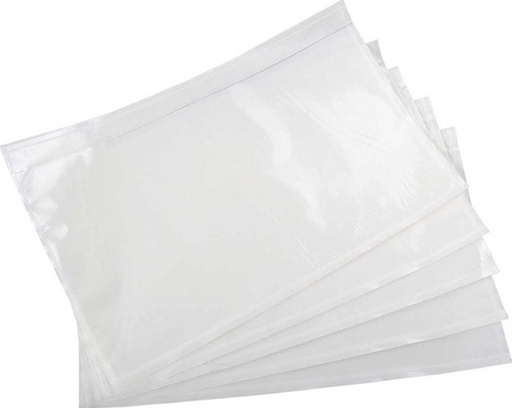 [TIM-40077] Packing list PP DL 225x122mm blanco transparant (1000)