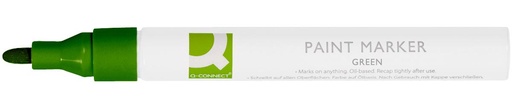 [TIM-KF14460] Paintmarker Q-Connect ronde punt 2-3mm op oliebasis groen