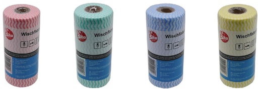 [TIM-473041] Reinigingsdoekjes Sito 18x35cm op rol assorti (50)