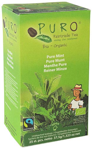 [TIM-550248] Thee Puro Bio Pure Mint fairtrade (25)