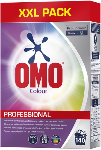 [TIM-9299334] Waspoeder Omo Professional Pro Formula Colour XXL pak 140 wasbeurten