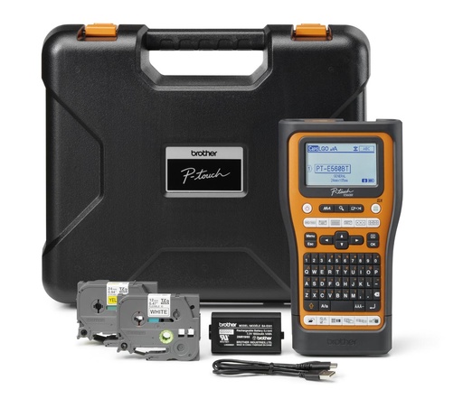 [PTO-E560BTVP] Labelprinter Brother P-touch PT-E560BTVP met draagkoffer