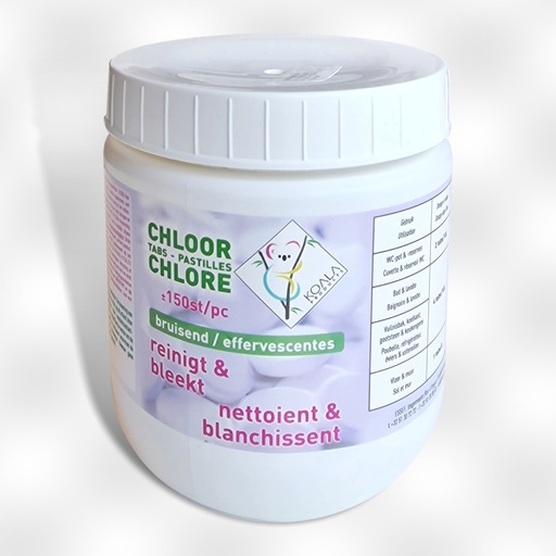 [OND-O004800] Chloortabletten Koala +/-3,4gr 150 tabs (12)