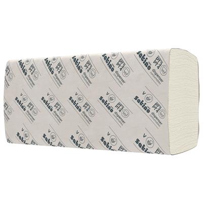 [OND-SAT277210] Handdoeken Satino papier V-vouw 2 laags 25x23cm 160vel groen (20) 