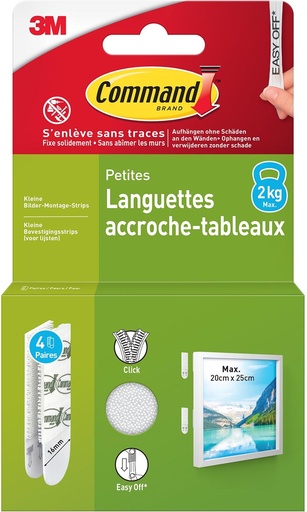 [TIM-17202W] Fotolijststrip Command small draagvermogen 1,8 kg wit (8)