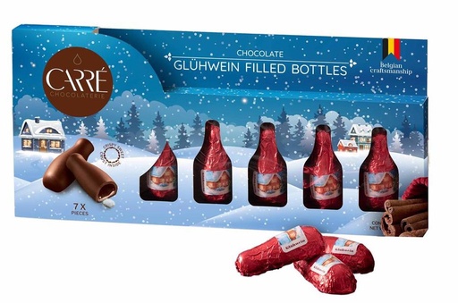 [TIM-55322] Chocolade Carré Glühwein  doos van 86 gram