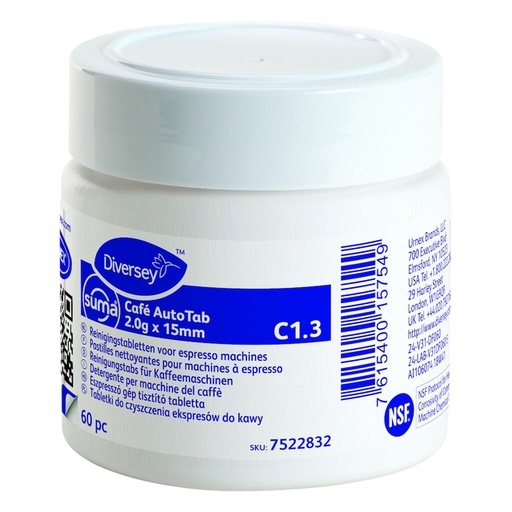 [QUA-7522832] Reinigingstabletten Suma Cafe C1.3 (60)