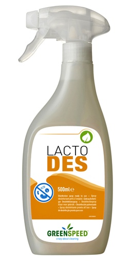 [QUA-4002900] Desinfectiespray Greenspeed Lacto Des 500ml