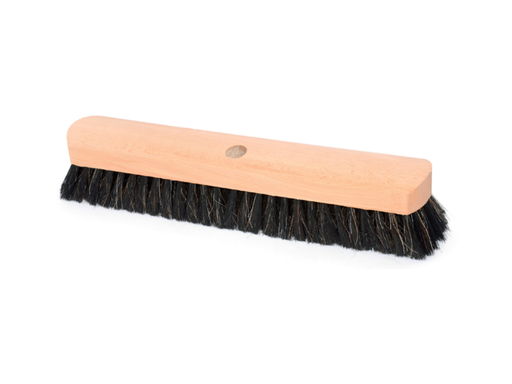 [QUA-55092] Zaalbezem Cleaninq hout 40cm zwart gat Ø23.5mm