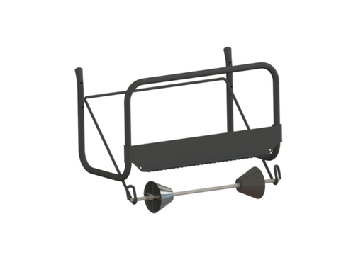 [QUA-438304] Poetspapierdispenser Euro Products M1 muurstandaard zwart 