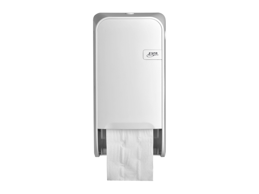 [QUA-441001] Toiletpapierdispenser Quartzline Q1 systeemrol duo wit 