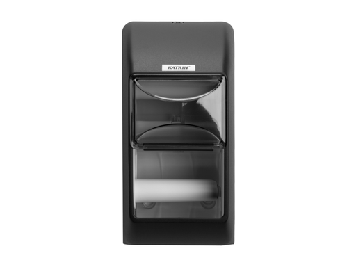 [QUA-104452] Toiletpapierdispenser Katrin duo zwart 