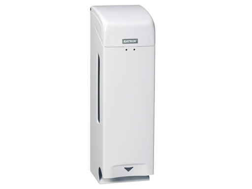 [QUA-984503] Toiletpapierdispenser Katrin drie rollen metaal wit 