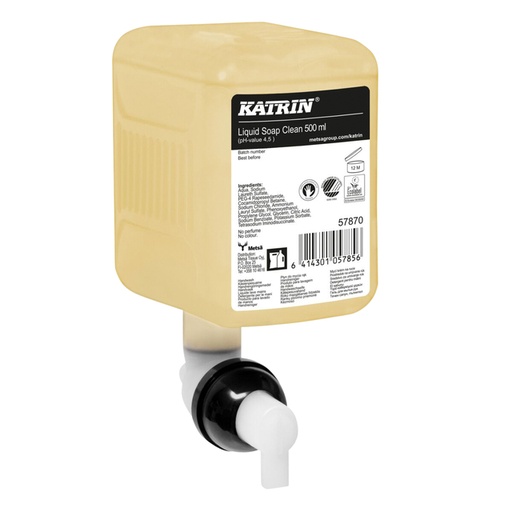[QUA-57870] Handzeep Katrin Clean vloeibaar 500ml 