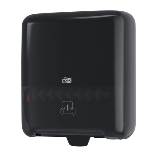 [QUA-551008] Handdoekroldispenser Tork H1 Elevation Matic zwart 