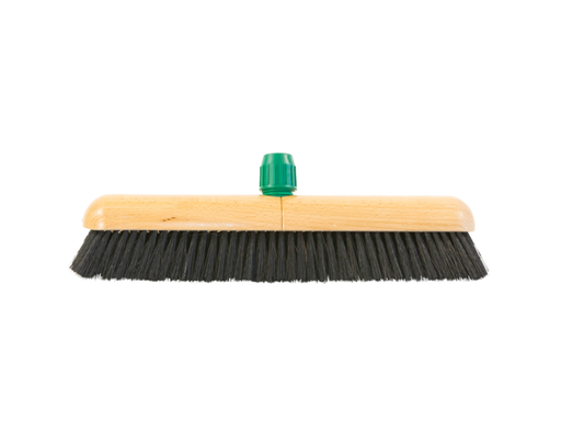 [QUA-131034S] Zaalbezem Cleaninq gemengd haar met steelhouder 40cm