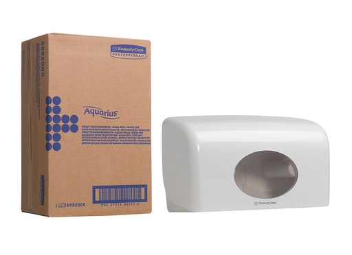 [QUA-6992] Toiletpapierdispenser Kimberly Clark Aquarius duo wit 