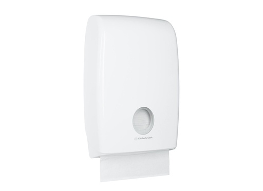 [QUA-U7023] Handdoekdispenser Kimberly Clark Aquarius m-vouw wit 