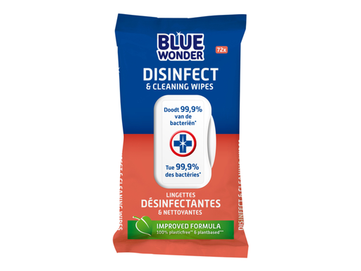 [QUA-687] Desinfectiereinigerdoekjes Blue Wonder (72)