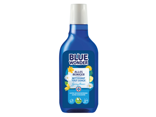 [QUA-7] Allesreiniger Blue Wonder met dop dosering 750ml