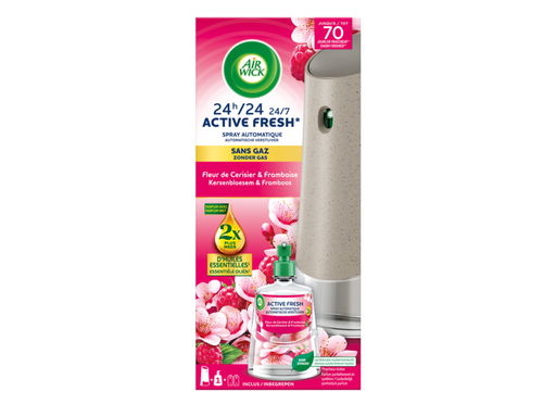 [QUA-3307836] Luchtverfrisser AirWick AF Kersenbloesem framboos Starter Kit 228ml