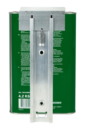 [QUA-99900001002] Handreinigerdispenser Dreumex Standard muurhouder met pomp zwart