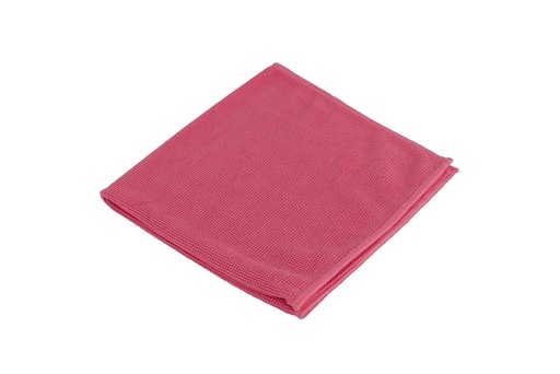 [QUA-199843] Microvezeldoek Cleaninq prof 40x40cm rood (10)