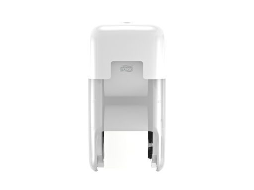 [QUA-558041] Toiletpapierdispenser Tork T7 Elevation OptiServe Coreless medium verticaal duo wit 558040