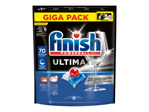 [QUA-3309875] Vaatwastabletten Finish Ultimate Regular (70)