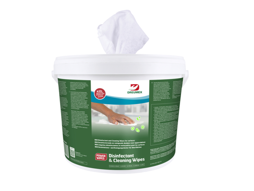 [QUA-74708001001] Desinfectiedoekjes Dreumex Disinfectant & Cleaning emmer wit (800)