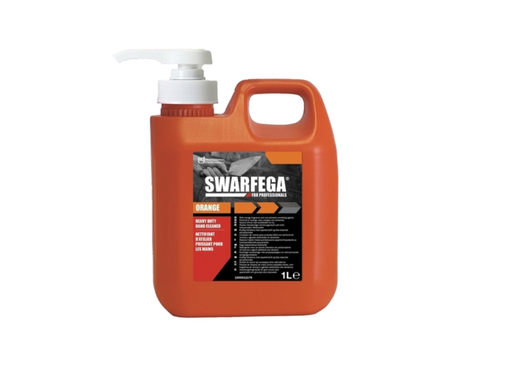 [QUA-SOR1LMP] Handreiniger SCJ Swarfega Orange 1 liter met pomp