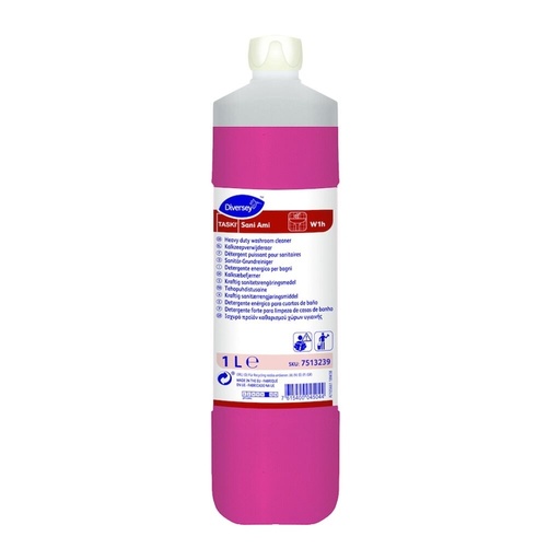[QUA-7513239] Sanitairreiniger Taski Sani Ami kalkzeepverwijderaar W1h 1 Liter