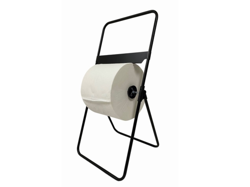 [QUA-438305] Poetspapierdispenser Euro Products V1 vloerstandaard zwart 