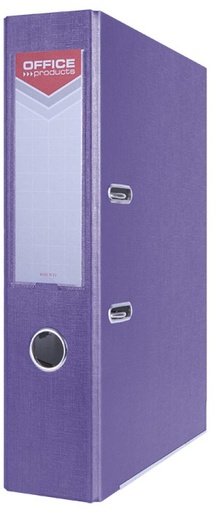 [TIM-1122109] Ordner OFFICE products voor A4  uit karton rug van 7,5cm paars