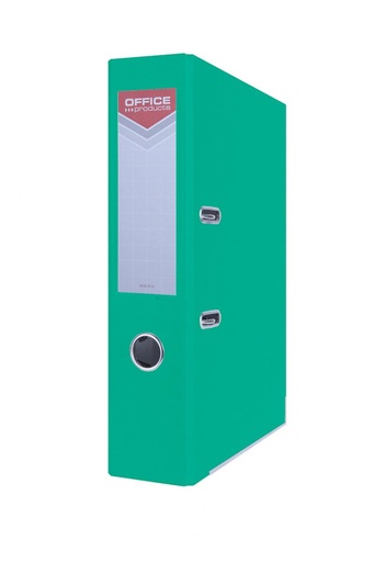 [TIM-1122112] Ordner OFFICE products voor A4  uit karton rug van 7,5cm Turquoise