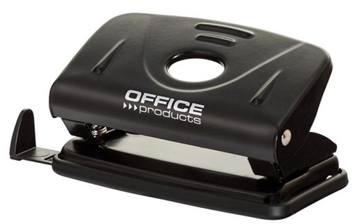 [TIM-8052105]  Perforator OFFICE products metaal zwart 12 vel