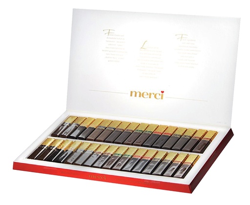 [QUA-019320] Chocolade Merci finest selection 400gr
