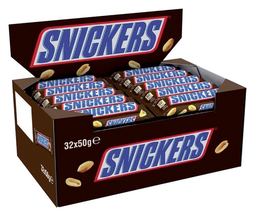[QUA-34009] Snoep Snickers reep 50 gram (32)
