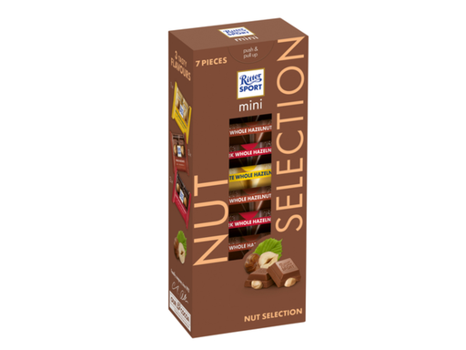 [QUA-31493] Chocolade Ritter Sport mini nut selection toren