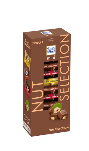 [QUA-31493] Chocolade Ritter Sport mini nut selection toren