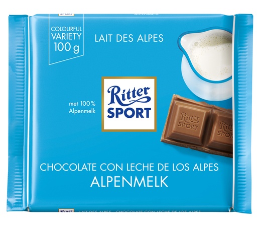 [QUA-31440] Chocolade Ritter Sport alpenmelk 100gr