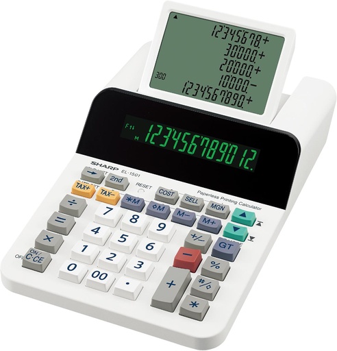 [TIM-EL1501] Papierloze printrekenmachine Sharp  EL-1501 
