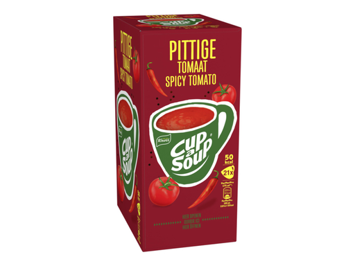 [TIM-14075] Cup-A-Soup Knorr pittige tomaat 175ml (21)