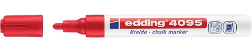 [TIM-4095R] Krijtmarker Edding e-4095 rood